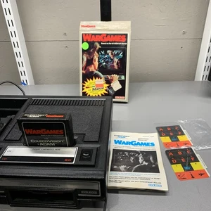 ๐ฅ1983 War Games (ColecoVision) Video Game W/ Manual & Box - Picture 1 of 15