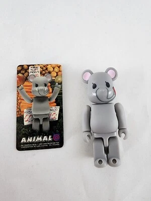 Juguete Medicom BE@RBRICK 100% SERIE 13 S13 ANIMAL ELEFANTE Y MANZANA  Foto 1 de 2