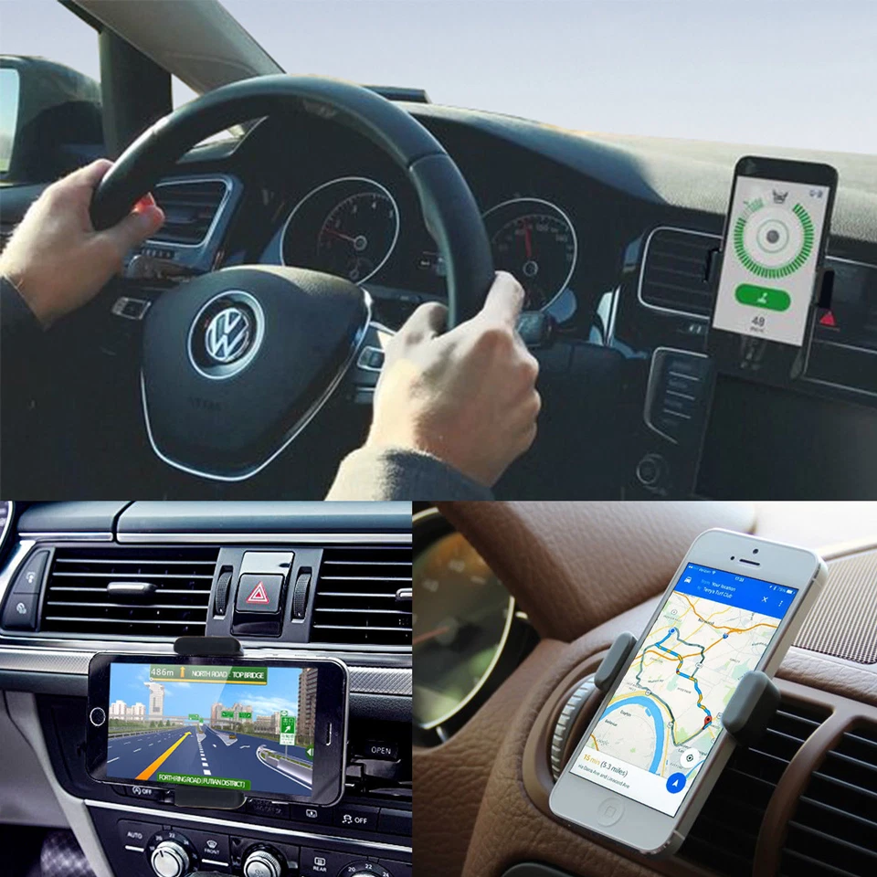 Fly Design 57504025 Universal 360° Drehbar Auto Handy Halterung - Schwarz