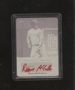 ryan mccullers 2013 perfect game rookie 1/1,tampa jesuit high school,lance son