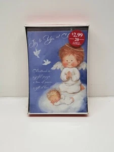 Paquete de 20 tarjetas de Navidad American Greetings con sobres HECHO EN EE. UU. Nuevo de Lote Antiguo - Imagen 1 de 7