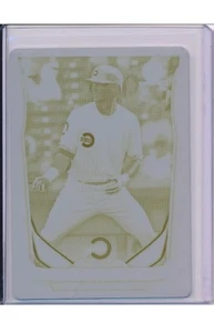 2014 Bowman Chrome Draft Prospects Kris Bryant Cubs 1/1 Printing Plate Yellow RC - Foto 1 di 2