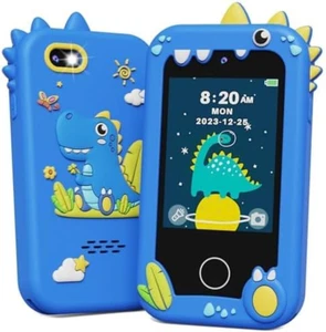 Kids Smart Phone Toys, Touchscreen HD Dual Camera Cell Phone for Kids, Christmas - Picture 1 of 12