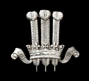 2nd King's Edwards Propio Rifles Gurkha Gorra Insignia Sello Plata - Imagen 1 de 1