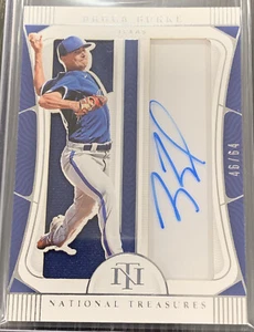 2022 NATIONAL TREASURES AUTO PATCH Brock Burke 46/64!! - Picture 1 of 2