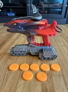 MOTU 1985 Blaster Hawk w/Discs, VTG He-Man vehicle Masters of the Universe-Works - Picture 1 of 14