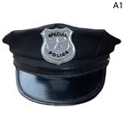 1Pc Creative Octagon Police Cap Classic Adults Police Hat Military Hat Stage Cap
