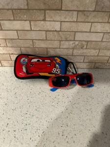 Disney Cars Kids Sunglasses with Matching Glasses Carrying Case UV Protection dt - Picture 1 of 6