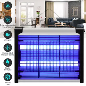 Insektenvernichter Elektrisch UV Fliegenfänger Insektenfalle Fliegen Falle Lampe - Bild 1 von 12