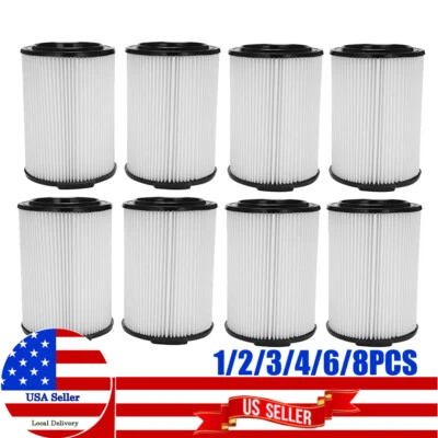 For VF4000 Replacement Filter For Ridgid Wet Dry Vacuum Garage Shop Vac Pleated