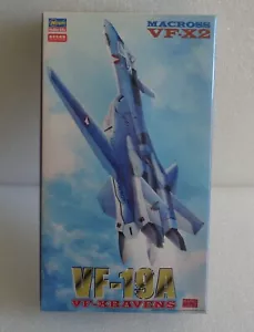NEW HASEGAWA VF-19A VF-XRAVENS MACROSS VF-X2 MODEL KIT 1:72 LIMITED EDIT 65759 - Picture 1 of 7