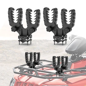 ATV Tool Rack Holder Tool Rack Bow Rack Mount For UTV Polaris Sportsman Yamaha - Picture 1 of 9