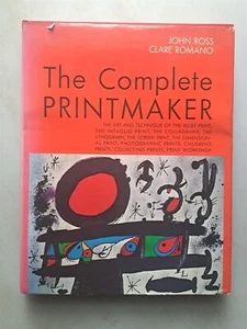 The Complete Printmaker by John Ross & Clare Romano - 1972 1st HC DJ - Bild 1 von 6