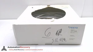 FESTO PUN-6X1-SI, PNEUMATIC TPE-U SILVER PLASTIC TUBING, 152586, NEW #313090 - Picture 1 of 4