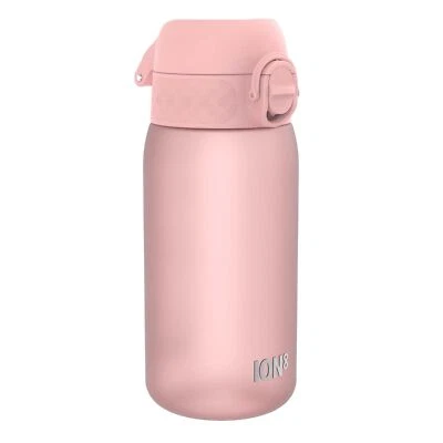 ION8 Leak Proof Kids Water Bottle, Recyclon, Rose Quartz, 350ml (12oz) - Image 1 of 4