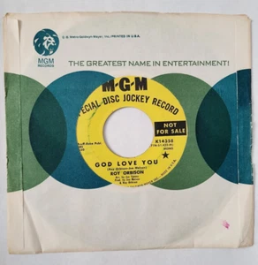 ROY ORBISON "God Love You"/Changes MGM Disc Jockey PROMO 1971 Vinyl 45 RPM MINT - Picture 1 of 2