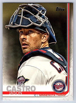 2019 Topps Series 2 Base # 406 Jason Castro - Minnesota Twins - Image 1 of 2