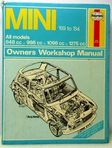 Haynes - Mini / 1969A 1984 / Todos los Modelos Propietario Taller Manual Usado - Imagen 1 de 8