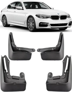 New Splash Guards Mud Flaps FOR 2017-2022 BMW 5 Series G30 M Sport Saloon - Picture 1 of 10