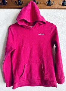 Girl’s Size 14 Hot Pink ADIDAS Hoodie - Picture 1 of 3