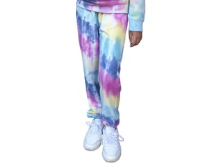 Imperial Star Big Girls Fleece Joggers Pants ONLY Tie-Dye Size Large 14 - Picture 1 of 2