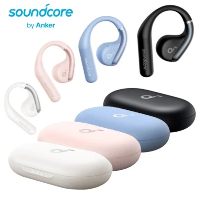 Soundcore by Anker AeroFit Open-Ear Headphone Ergonomic Ear Hook Wireless Earbud