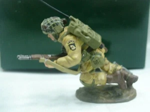 WOW EXTREMELY RARE King & Country D Day DD003B US 101st Airbne Para w/Radio-BNIB - Picture 1 of 2