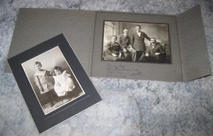 2 Old Photos Francis Elmer Puff Family of Butler County, PA - Picture 1 of 5