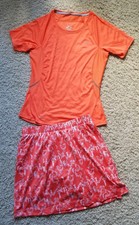 Nike Dri-Fit Golf Tennis Running Skirt/Skort/Shorts/Shirt Womens Size S Lot of 2