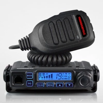 Thunderpole T-600 12v CB Radio 27MHz AM/FM Mobile 12 Volt Mini Transceiver - Image 1 of 4