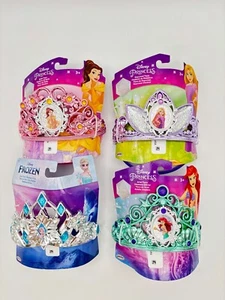 Coronas Tiaras Princesa Disney *Elsa, Rapunzel, Ariel y Bella* Niños Disney 100 - Imagen 1 de 9