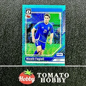 PANINI DONRUSS FIFA 2024-25 NICOLO FAGIOLI /49 AQUA MOJO REFRACTOR OPTIC ITALY - Picture 1 of 2
