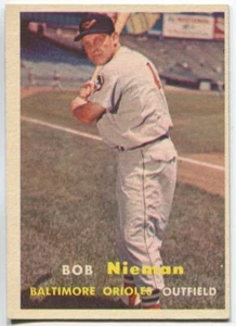 1957 Topps #14 Bob Nieman Baltimore Orioles - Picture 1 of 2