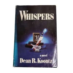 Whispers by Dean Koontz, Book Club Edition 1980 HC/DJ Putnam VG - Picture 1 of 9