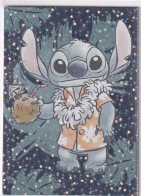 Panini 2025 Stitch Sparkling Fun Trading Card Karte Nr. 91 Stern - Star Holo