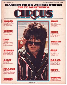 Vintage CIRCUS Magazine #118 (Sept 1975) STONES Lou Reed McCARTNEY Alice Cooper - Picture 1 of 6