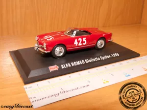 ALFA ROMEO GIULIETTA SPIDER 1:43(1956)1000 MILLE MIGLIA - Foto 1 di 1