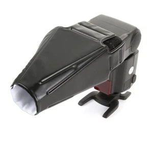 Foldable Flash Diffuser Softbox Snoot Reflector For Canon Yongnuo Speedlite - Picture 1 of 8