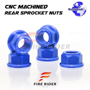 Blue Rear Wheel Sprocket Nuts M12 For Honda CB1300 SF (SC54) 03 04 05 06 07 08 - Bild 1 von 3