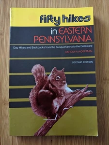 VTG 1989 Second Edition"Fifty Hikes in Eastern Pennsylvania" Very Good Paperback - Bild 1 von 4
