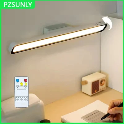 LED Schreibtischlampe USB Wiederaufladbar Magnetisch Aufhängbar Augenschutz - Bild 1 von 4