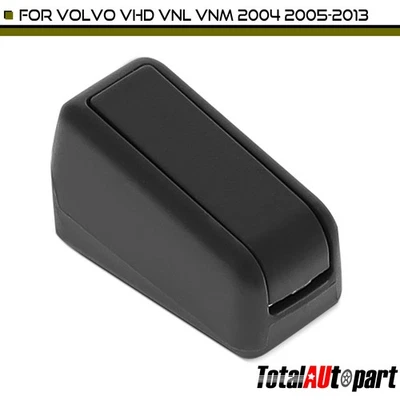 Manija de puerta interior negra del lado del conductor o del pasajero para Volvo VHD VNM VNL 04-13 Foto 1 de 4