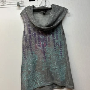 Maglione Signature Studio collo cappuccio senza maniche trasparente medio multicolore  - Foto 1 di 4