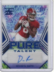 2021 Leaf Ultimate Devonta Smith Rookie/RC Auto #3/15 *Pure Talent* - Bild 1 von 1