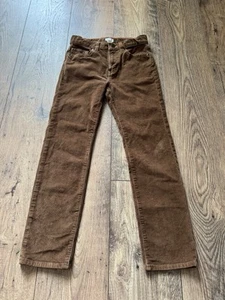 Crewcuts J Crew Corduroy Pants Kid Boys Size 8 Brown Stretch - Picture 1 of 10