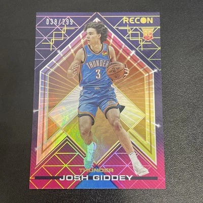 2021-22 Panini Recon Josh Giddey 038/299 Bronze Rookie #205 - Image 1 of 2