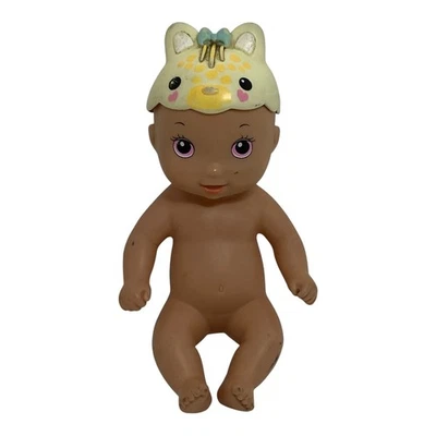 🌊 Wee Water Babies Yellow Cat Hat 7” Baby Doll 2013 Lauer Toys - M1 - Image 1 of 4