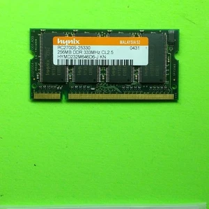 Hynix HYMD232M646D6-J Kn 256MB DDR-333 (PC-2700) PC-2700S RAM Memory - Picture 1 of 2