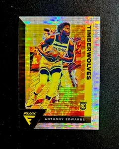 Anthony Edwards 2020-21 Flux Basketball Silver Pulsar Prizm RC No.202🔥🔥🔥 - Bild 1 von 4