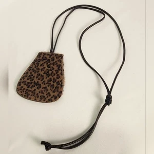 Bottega Veneta Leopard Print Pony Hair ULTRA RARE Clochette Keyring - Picture 1 of 12